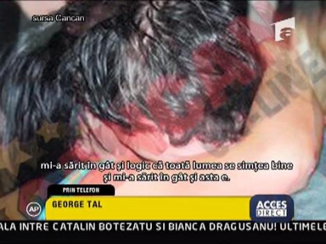 George Tal s-a sarutat cu o animatoare