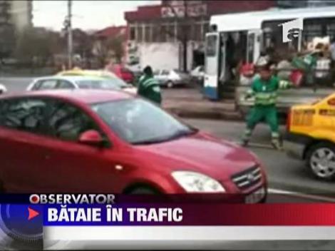 Bataie in trafic