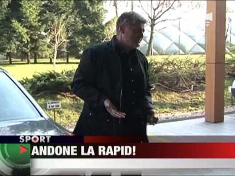 Andone a preluat Rapidul