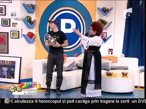 Elena Merisoreanu, pacaleala de 1 aprilie pentru Razvan si Dani