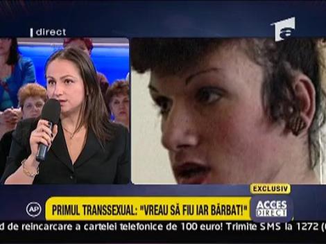 Sorina: "Sigur ca sunt barbat"