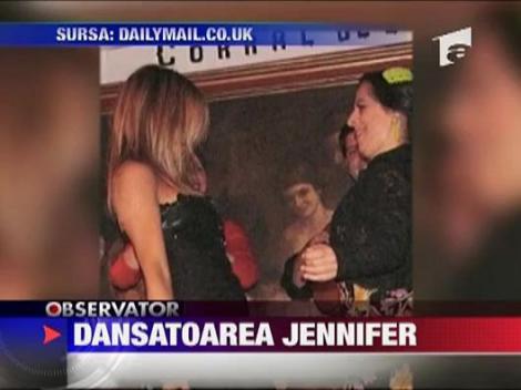 Dansatoarea Jennifer Aniston