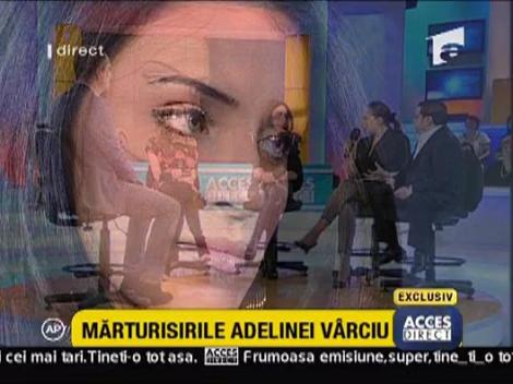 Adelina: "Liviu imi reprosa ca vreau alta viata"