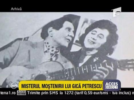 Misterul mostenirii lui Gica Petrescu
