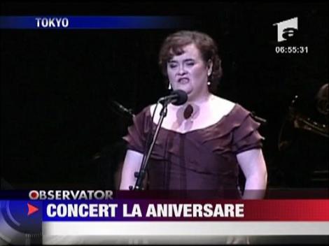 Susan Boyle, concert la aniversare