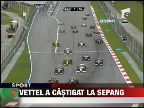 Sebastian Vettel se impune in MP al Malaysiei