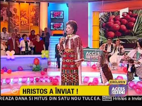 Maria Ciobanu a cantat la Acces Direct