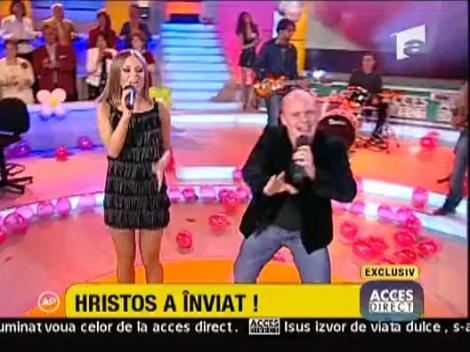 Oana Matache, sora Deliei, a cantat la Acces Direct