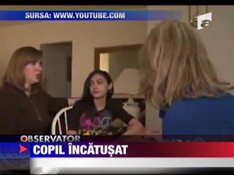 Arestata pentru ca a mazgalit banca de la scoala