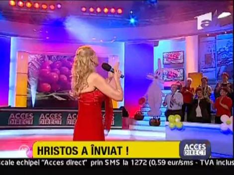 Anastasia Lazariuc a cantat la Acces Direct