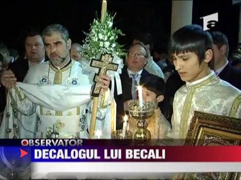 Decalogul lui Becali