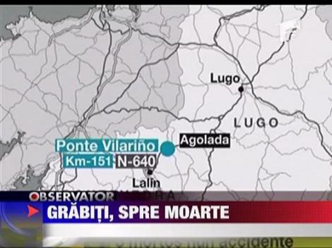 Trei tineri romani au murit in Spania