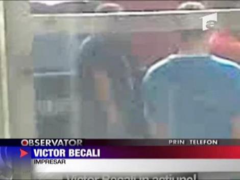 Victor Becali a agresat un sofer in trafic