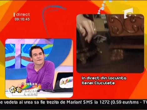 Ileana Ciuculete a pozat in direct la Neatza