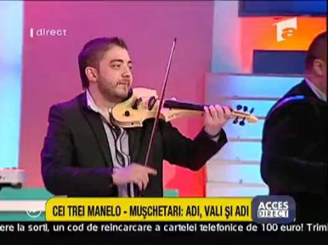 Adi de la Valcea si Vali Vijelie au cantat la Acces Direct