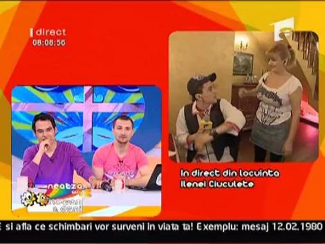 Materian Duta trezeste vedeta - Ileana Ciuculete