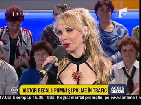 Victor Becali: pumni si palme in trafic