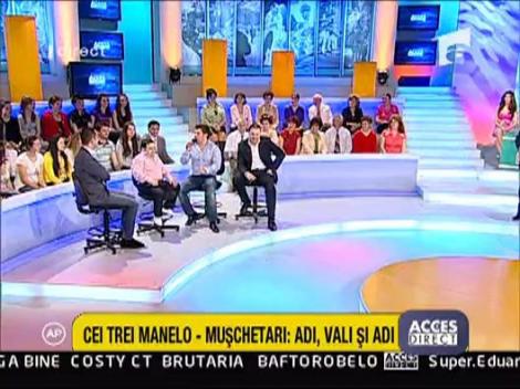 Cei trei manelisti vorbesc despre primele iubiri