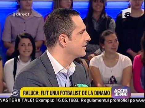 Raluca Ogica i-a dat flit unui fotbalist de la Dinamo