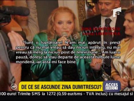 De ce se ascunde Zina Dumitrescu?