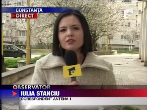 Jandarm impuscat in cap in Constanta