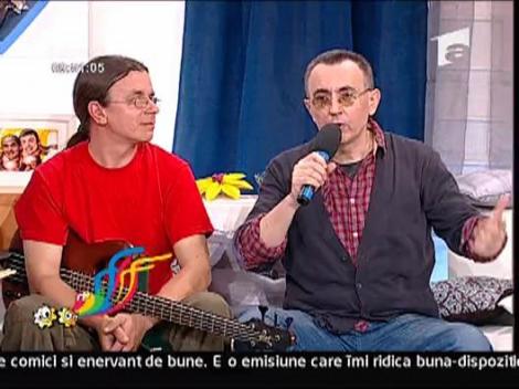 Bancul cu blonda si culturistul