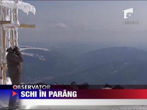 Se schiaza in Parang
