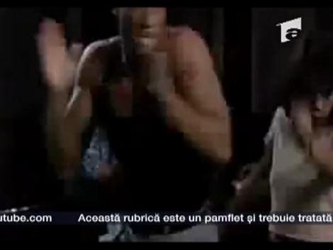 Van Damme a intrat in culise peste Inna