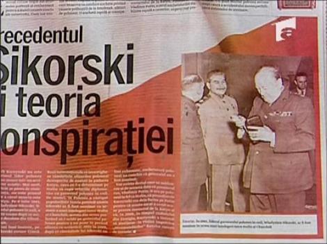 Sikorski si teoria conspiratiei