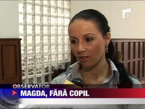 Magda Ciumac, fara copil
