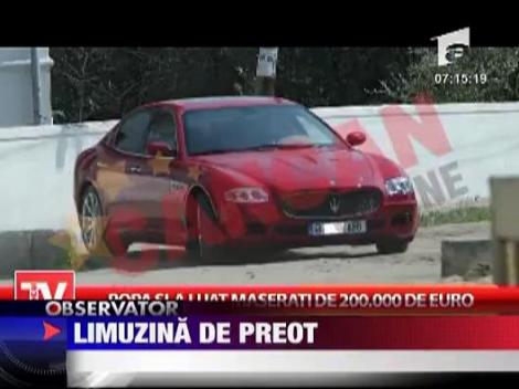 Preot cu Maseratti