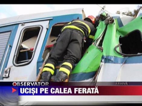 Ucisi pe calea ferata!