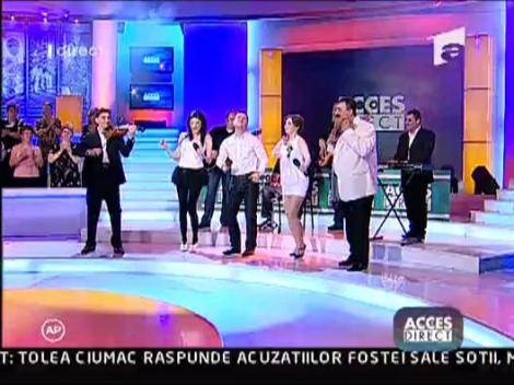 Provincialii au cantat "Chibori" la Acces Direct