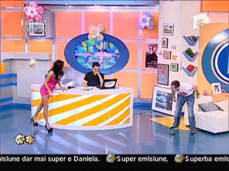 Colegul Dani a venit la munca