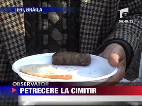 Petrecere la cimitir