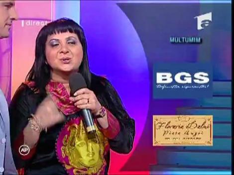 Carmen Serban a cantat la Acces Direct