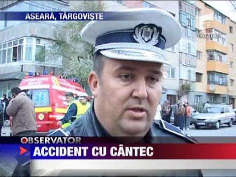 Accident cu cantec
