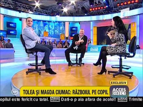 Magda l-a pupat pe Tolea in direct, in aplauzele publicului !