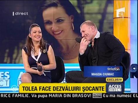 Tolea: "Magda a fost marea mea greseala"