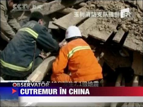 Cutremur devastator in China