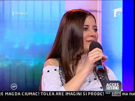 Oana si Alexander au cantat "Come To Me" la Acces Direct