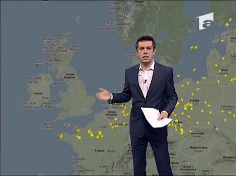 Un vulcan din Islanda a dat peste cap traficul aerian in toata Europa