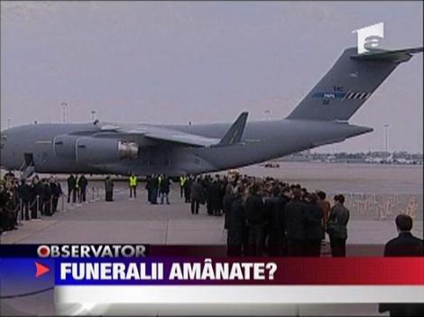 Funerariile poloneze, amanate?