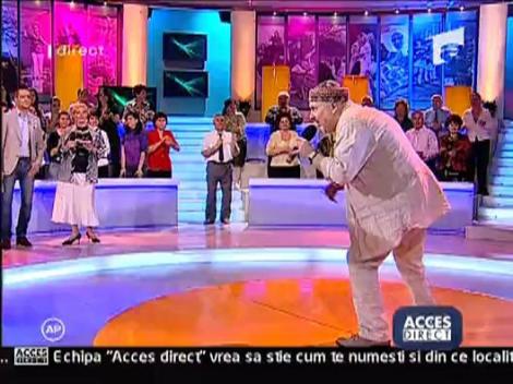 Eugen Cristea a cantat la Acces Direct