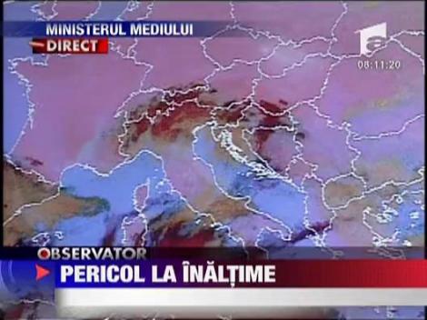 Norul de cenusa e periculos la inaltime
