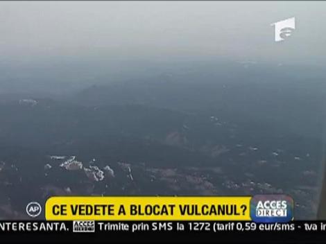 Vedetele blocate de norul de cenusa