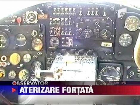 Aterizare fortata la Calinesti