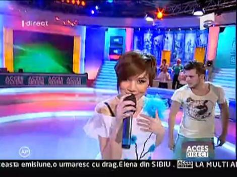 Neylini a cantat noua piesa "Ame" la Acces Direct