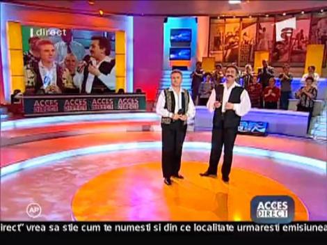 Constantin Enceanu si Petrica Matu Stoian - duet la Acces Direct