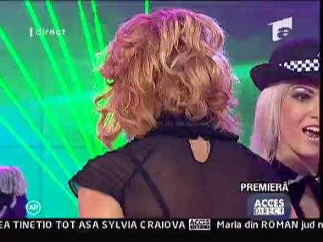 Daniela Gyorfi a cantat la Acces Direct